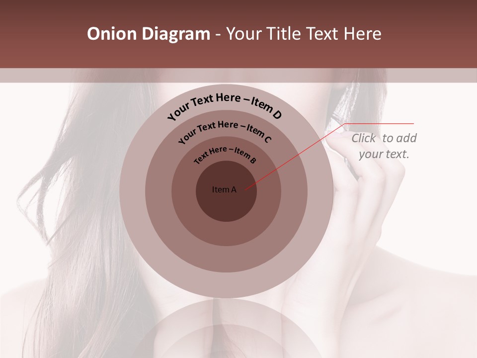 Face Beautiful Femininity PowerPoint Template