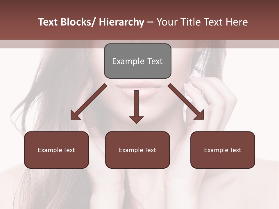 Face Beautiful Femininity PowerPoint Template