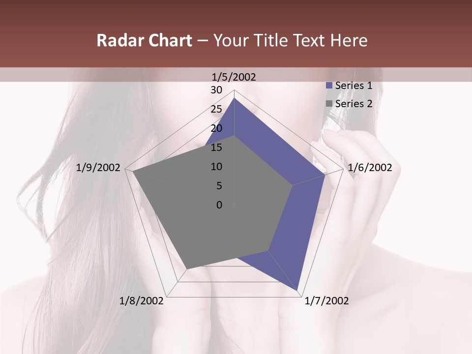 Face Beautiful Femininity PowerPoint Template