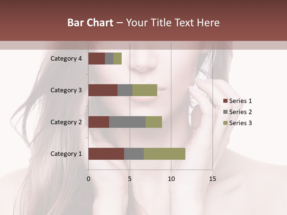 Face Beautiful Femininity PowerPoint Template