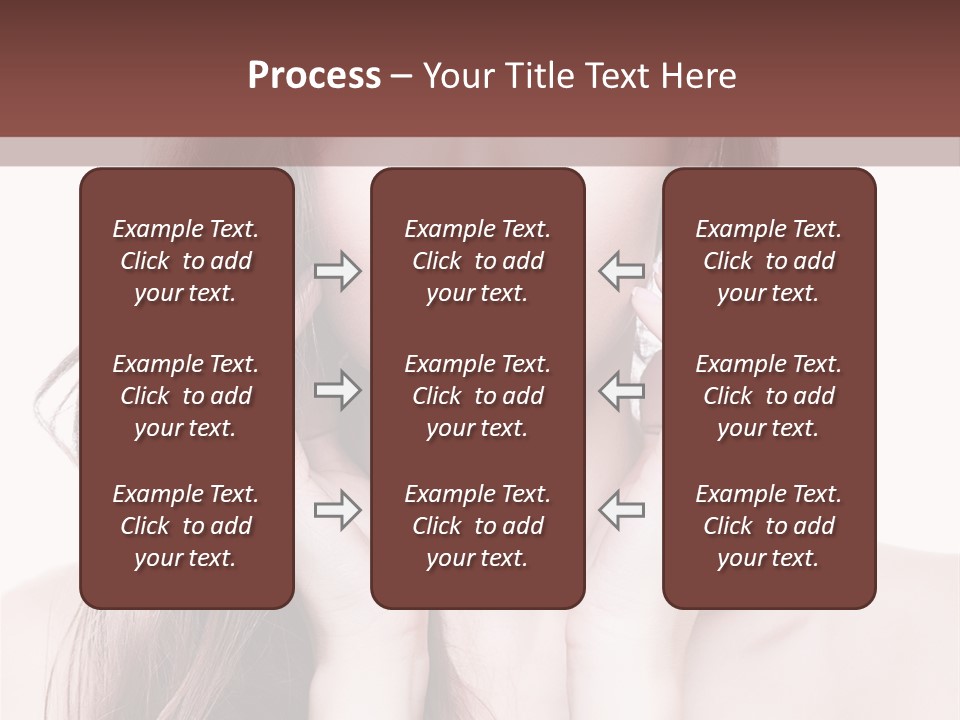 Face Beautiful Femininity PowerPoint Template
