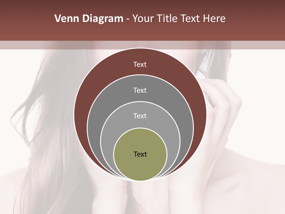 Face Beautiful Femininity PowerPoint Template