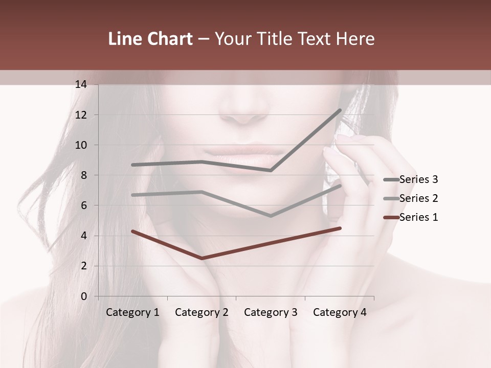 Face Beautiful Femininity PowerPoint Template