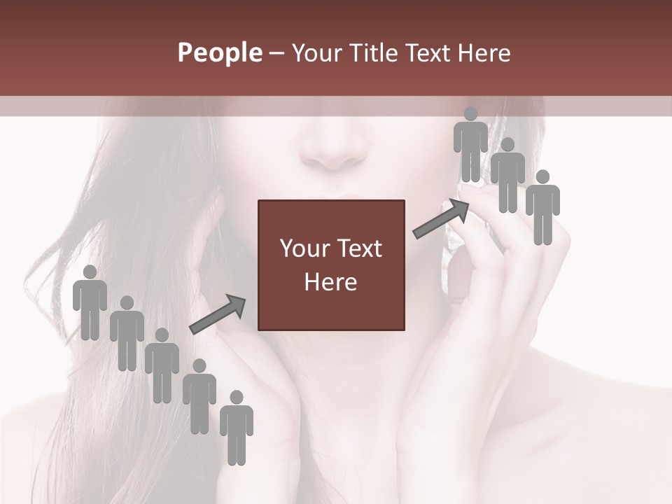 Face Beautiful Femininity PowerPoint Template