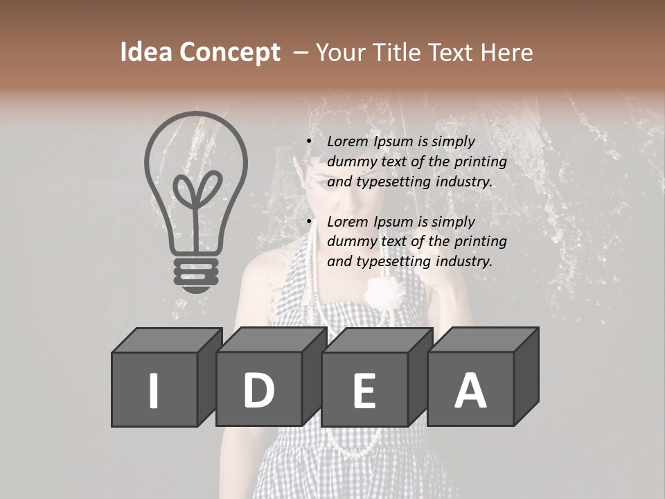 Alone Worried Abu E PowerPoint Template