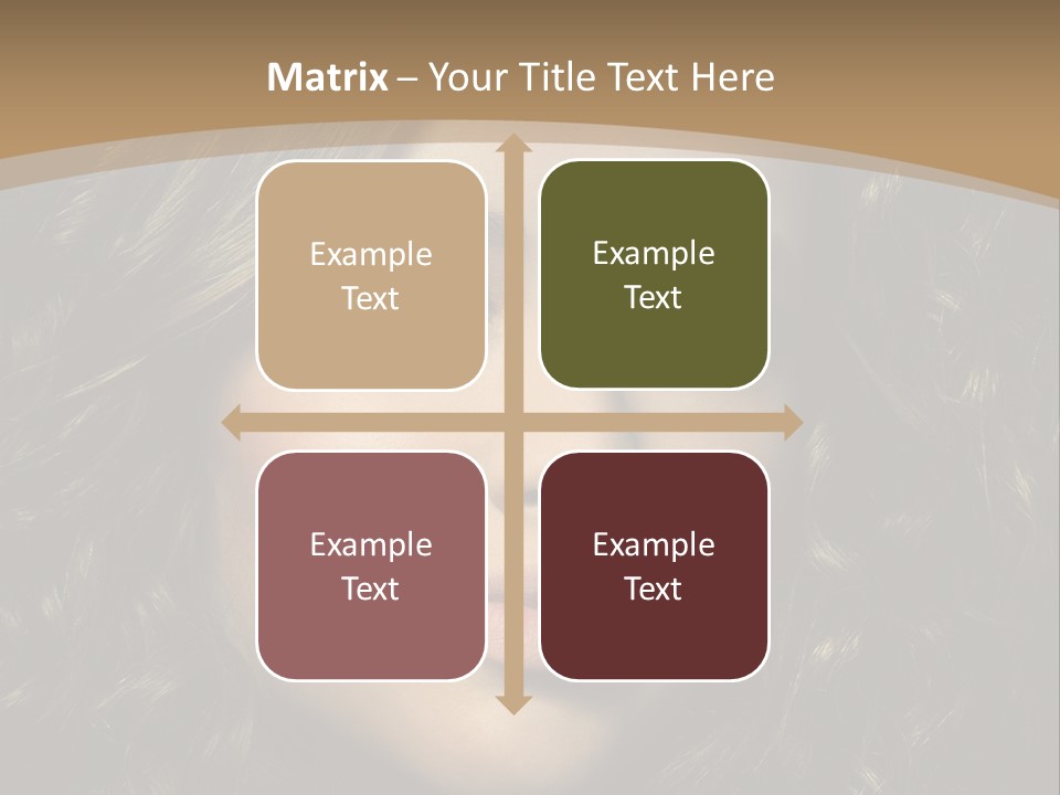 White European Model PowerPoint Template