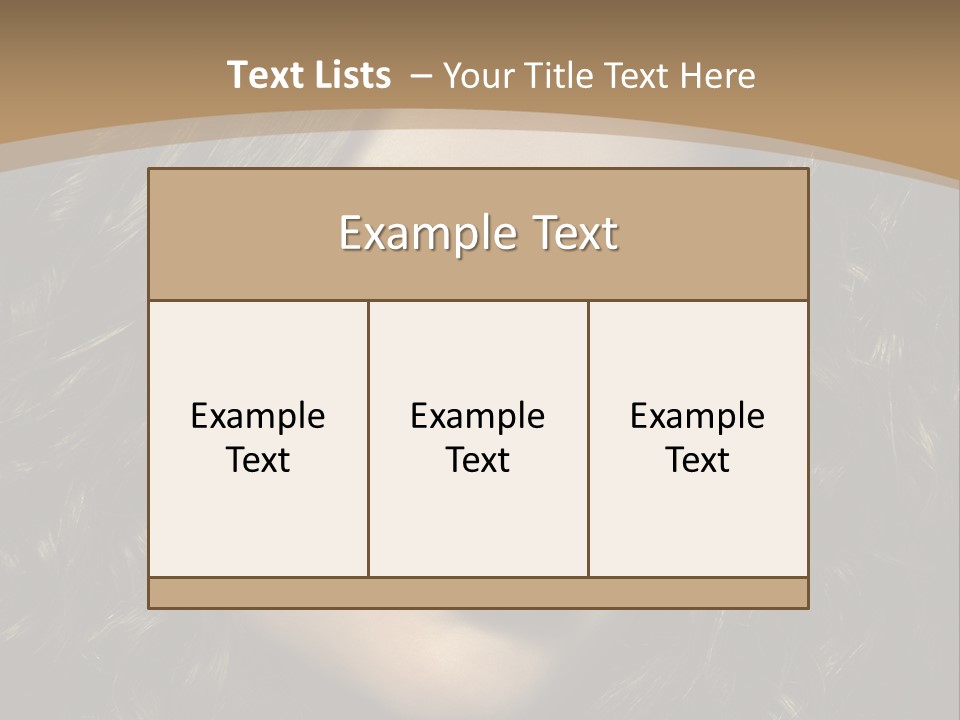 White European Model PowerPoint Template