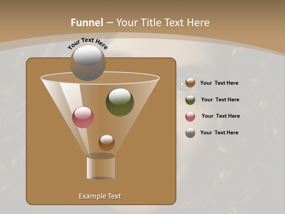 White European Model PowerPoint Template