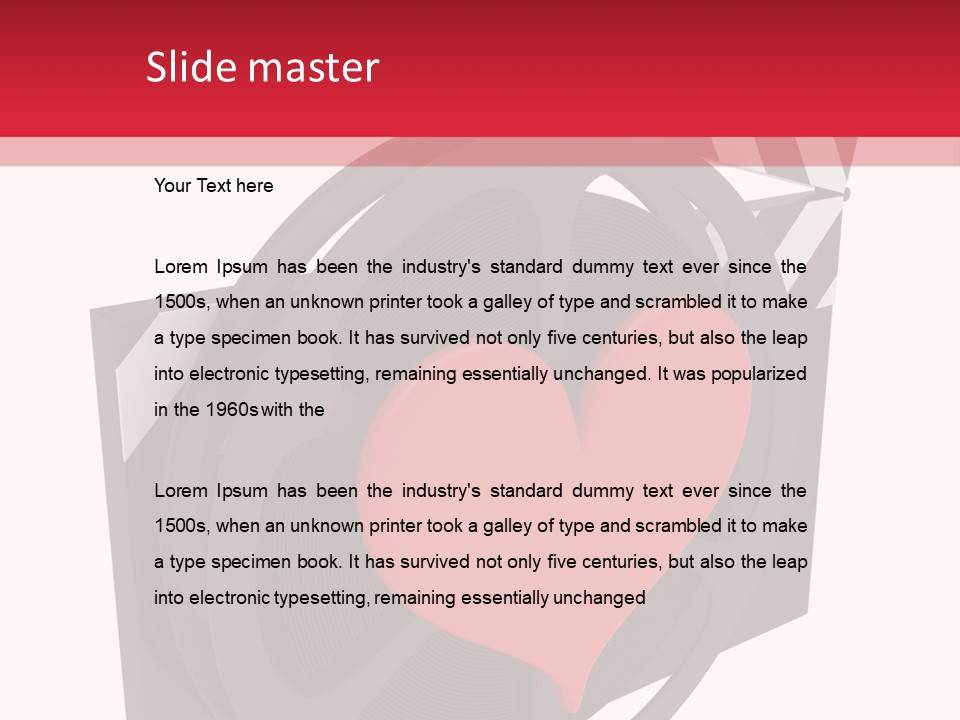 Motion Style Art PowerPoint Template