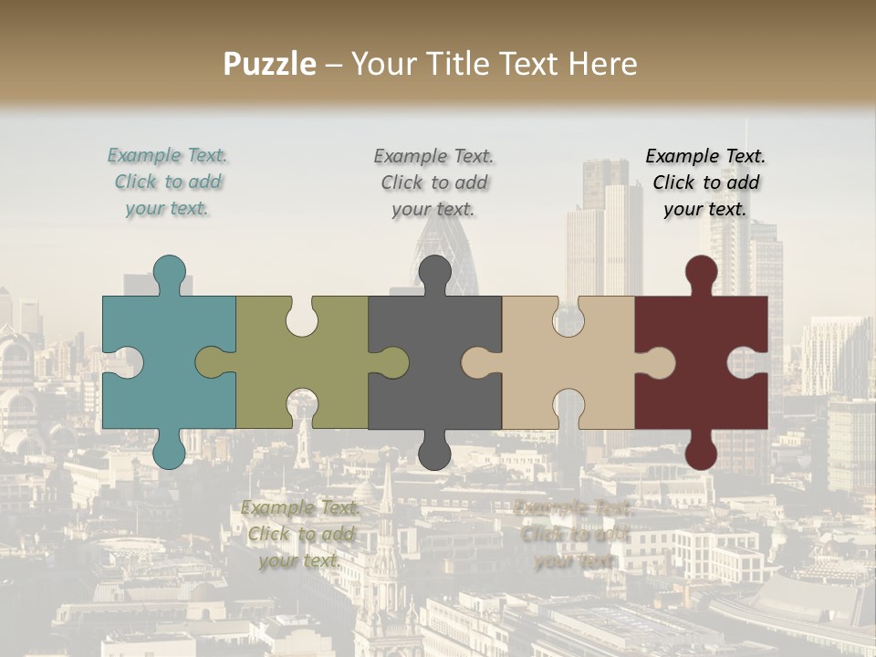 Glass City Finance PowerPoint Template