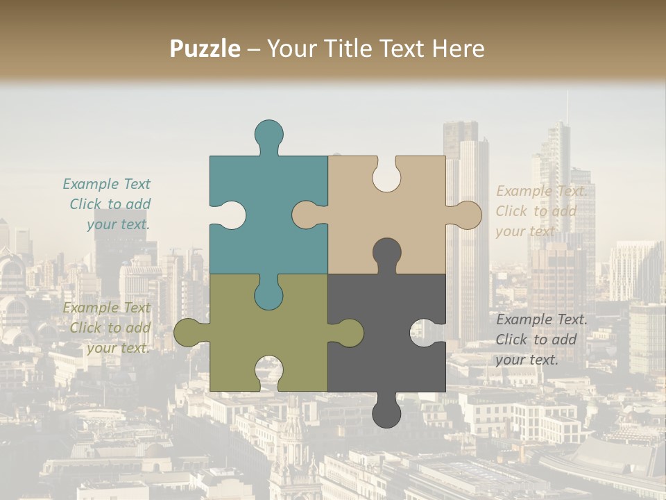 Glass City Finance PowerPoint Template