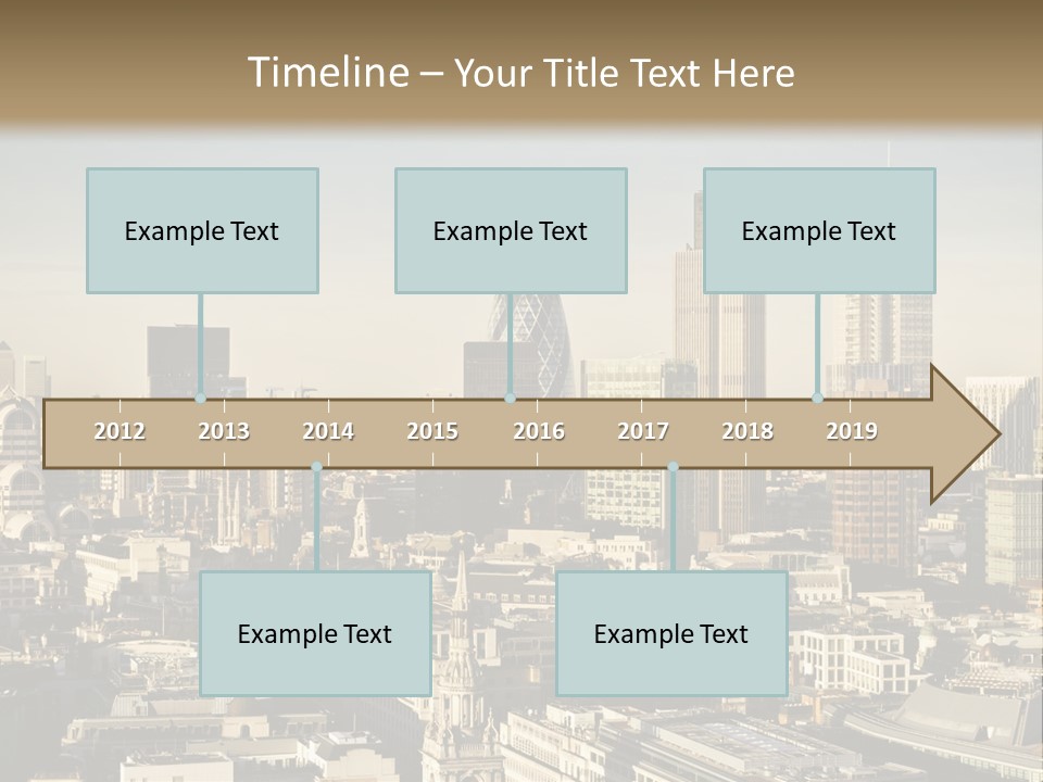 Glass City Finance PowerPoint Template