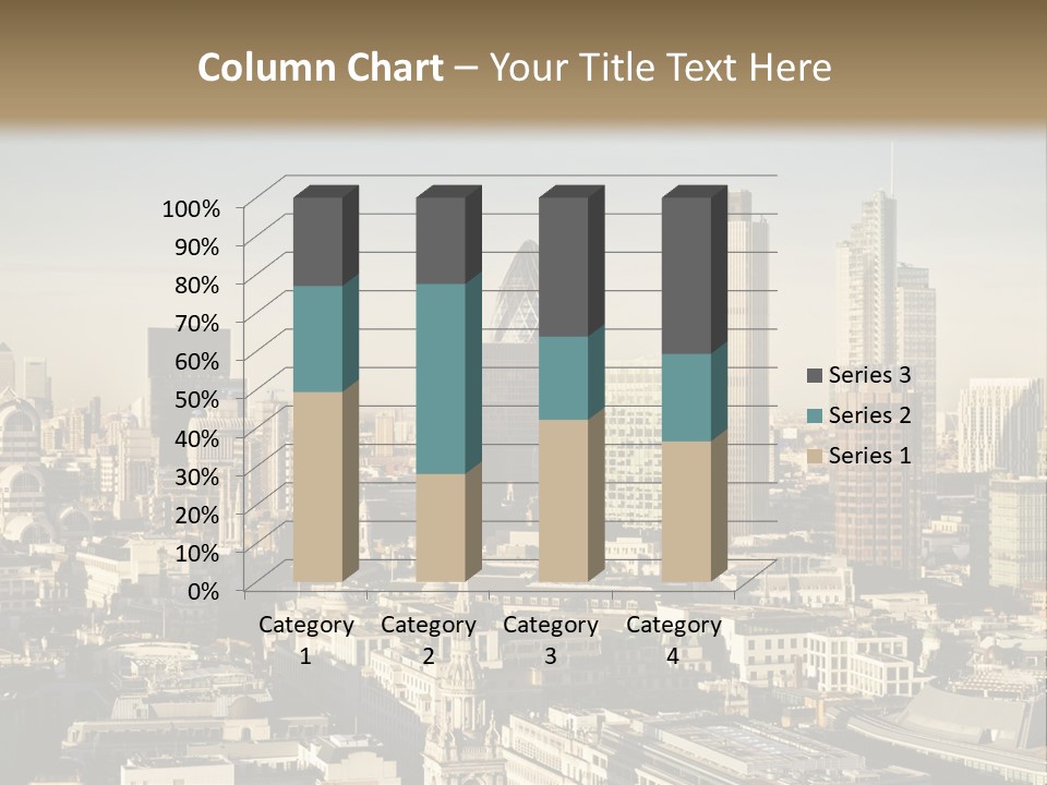 Glass City Finance PowerPoint Template
