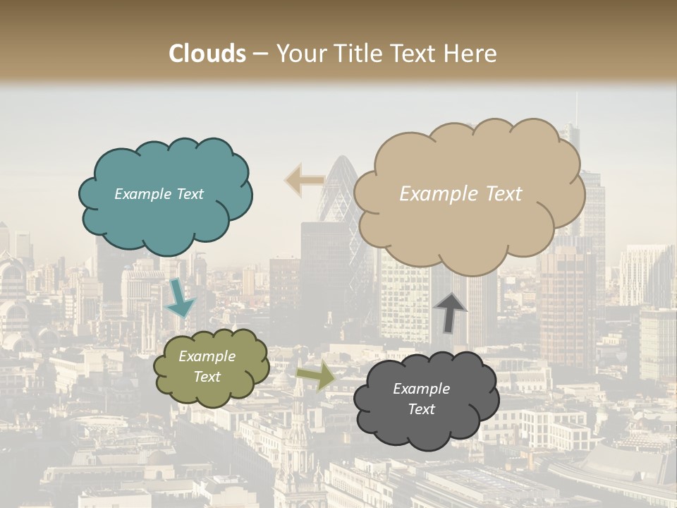 Glass City Finance PowerPoint Template
