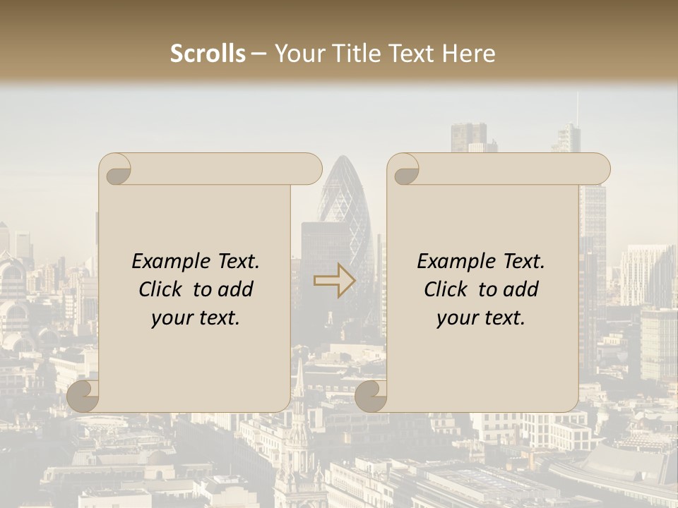 Glass City Finance PowerPoint Template