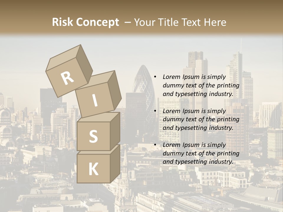 Glass City Finance PowerPoint Template