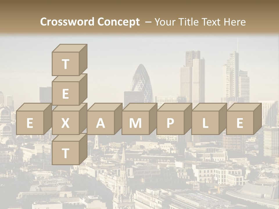 Glass City Finance PowerPoint Template