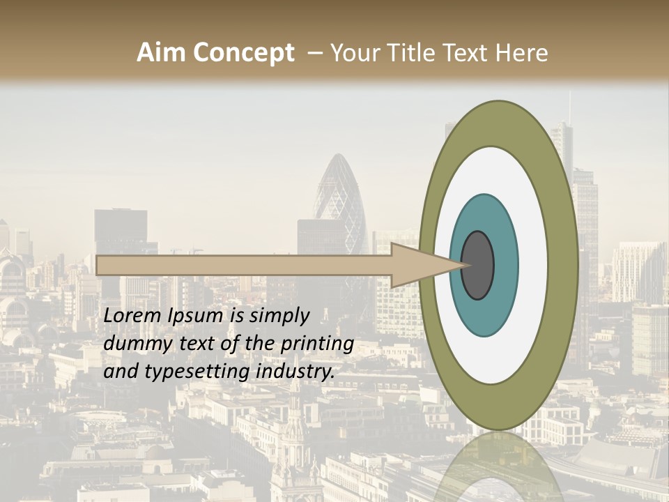 Glass City Finance PowerPoint Template