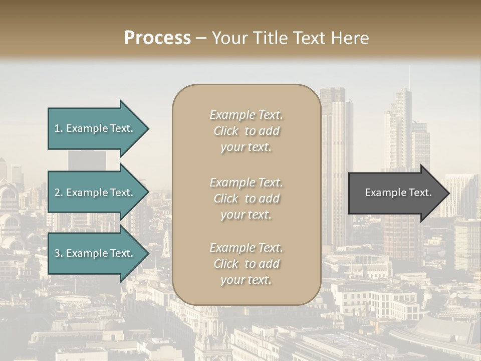 Glass City Finance PowerPoint Template