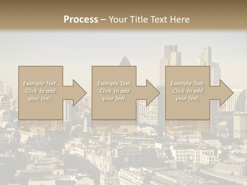 Glass City Finance PowerPoint Template