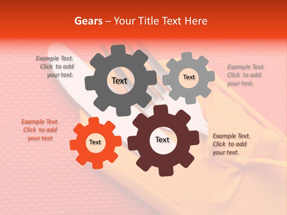 Lunch Cloth Modern PowerPoint Template