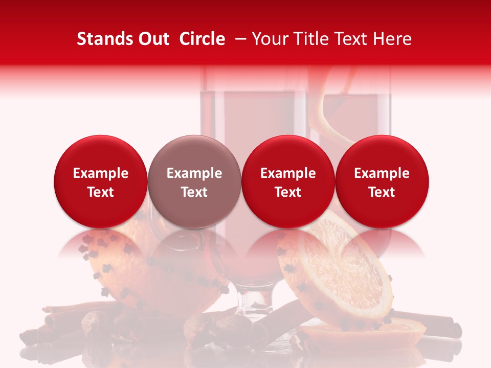 Hot Anisetree Mulled PowerPoint Template