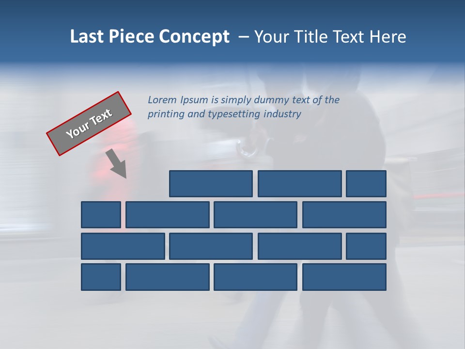 Profe Ional Toon Chair PowerPoint Template