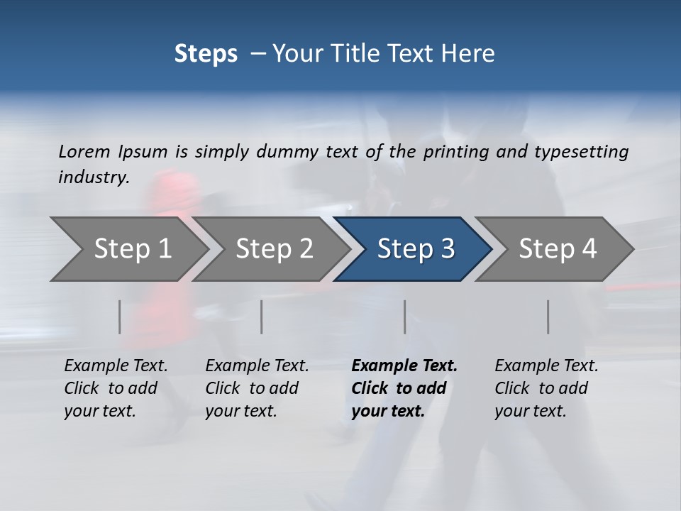 Profe Ional Toon Chair PowerPoint Template