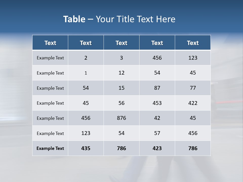 Profe Ional Toon Chair PowerPoint Template