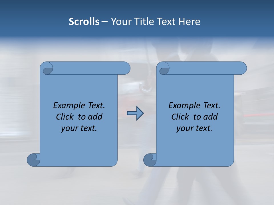 Profe Ional Toon Chair PowerPoint Template
