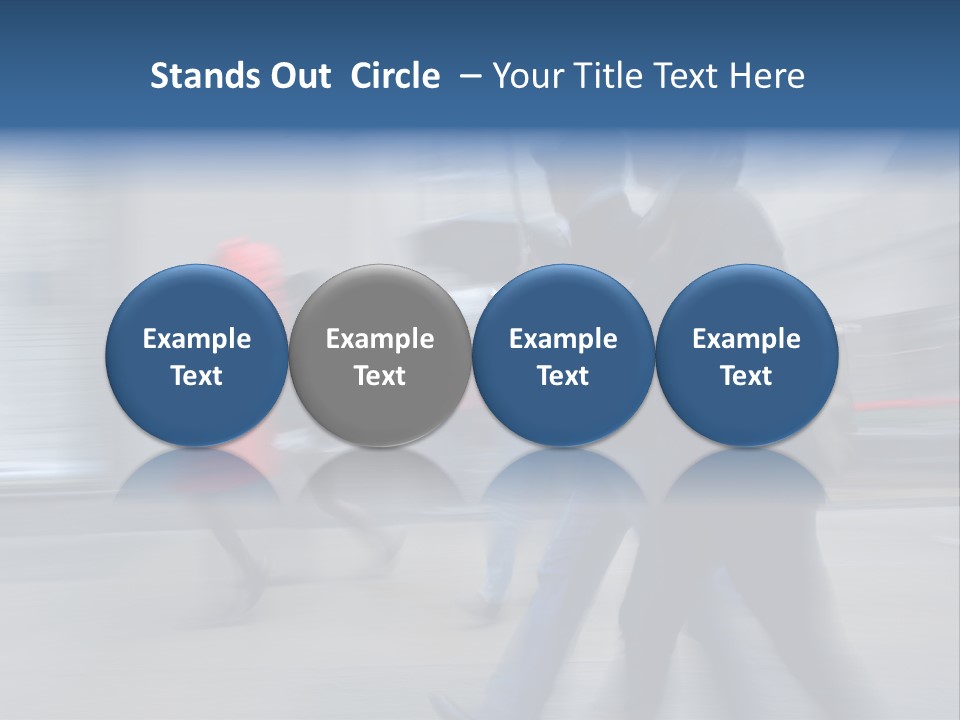 Profe Ional Toon Chair PowerPoint Template