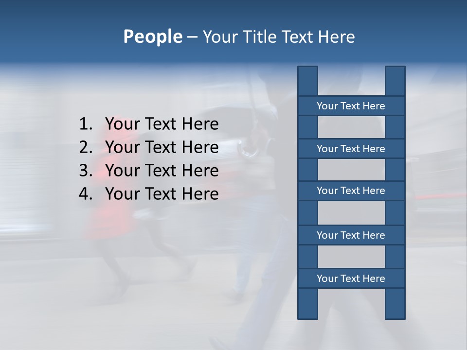 Profe Ional Toon Chair PowerPoint Template