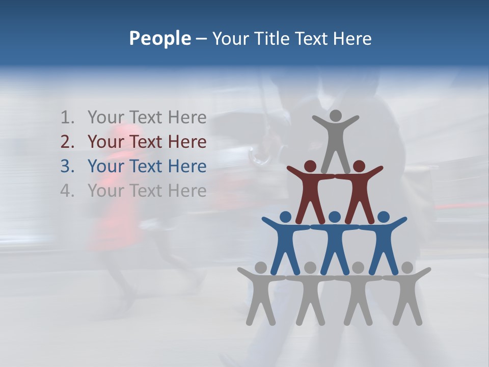 Profe Ional Toon Chair PowerPoint Template