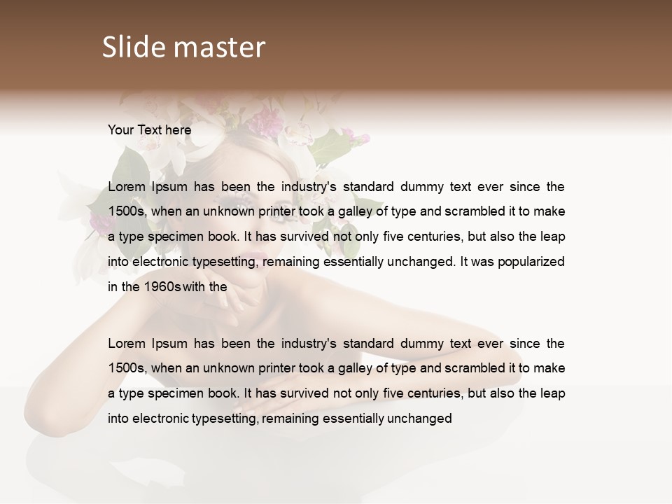 Amazing Nature Person PowerPoint Template