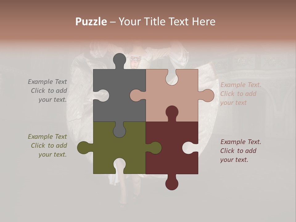 Straight Looking Avantegarde PowerPoint Template