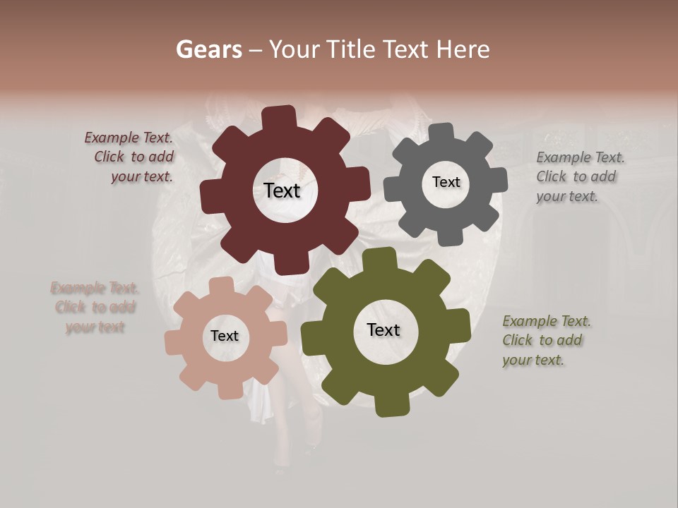 Straight Looking Avantegarde PowerPoint Template