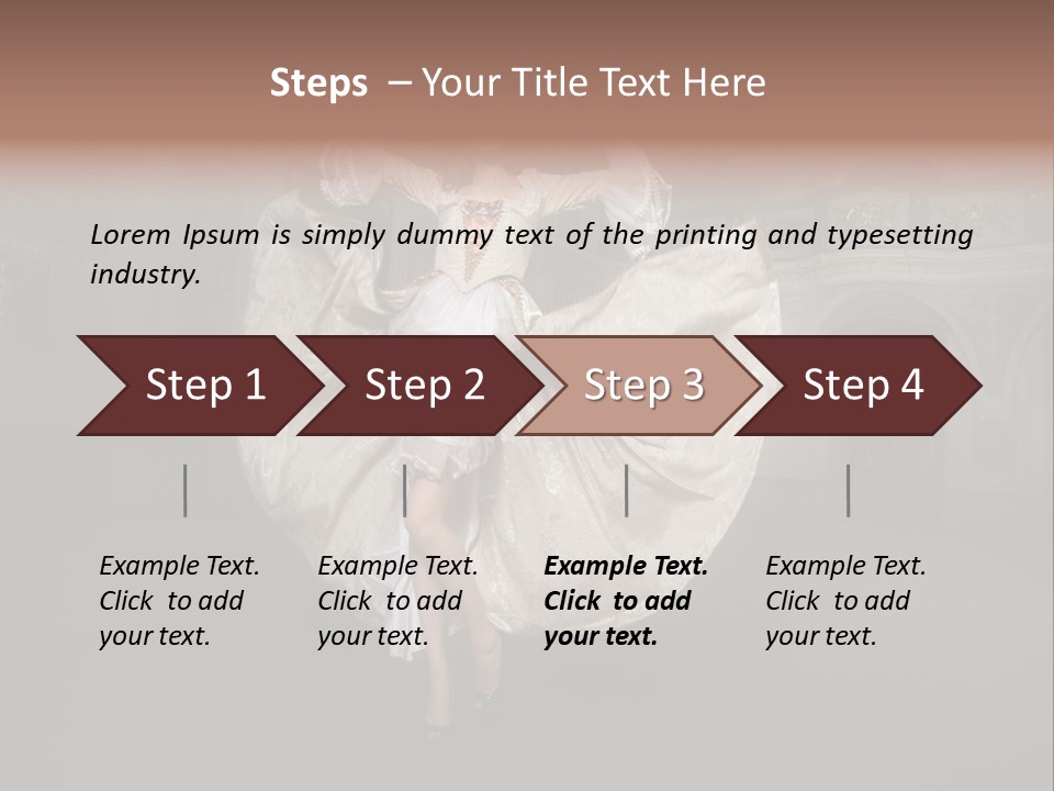 Straight Looking Avantegarde PowerPoint Template