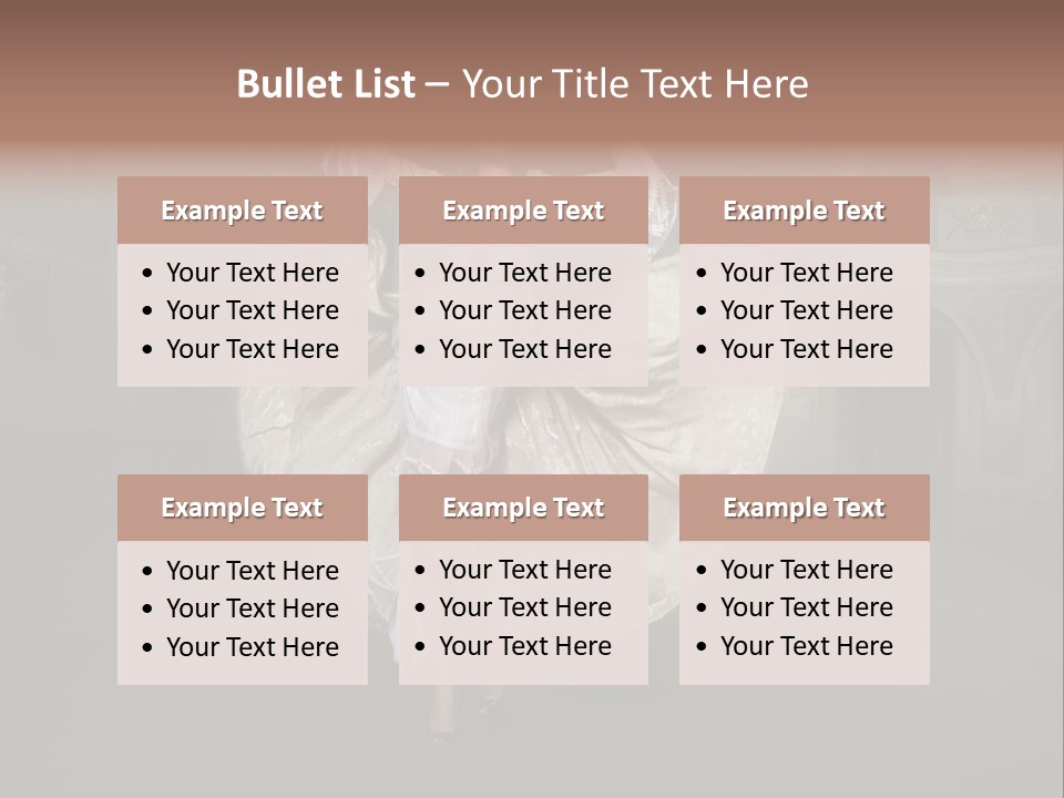 Straight Looking Avantegarde PowerPoint Template