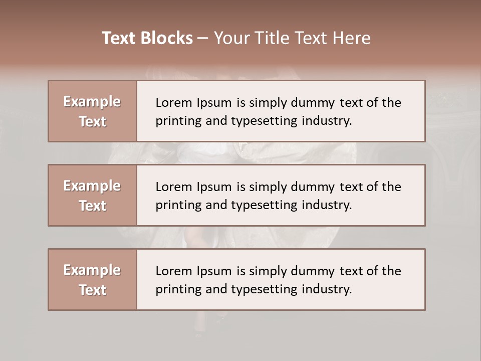 Straight Looking Avantegarde PowerPoint Template
