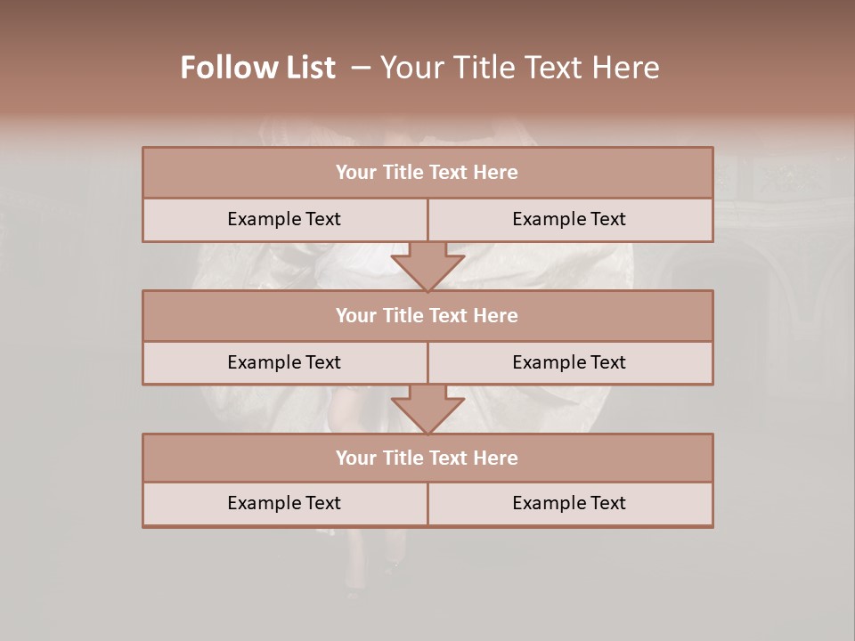 Straight Looking Avantegarde PowerPoint Template
