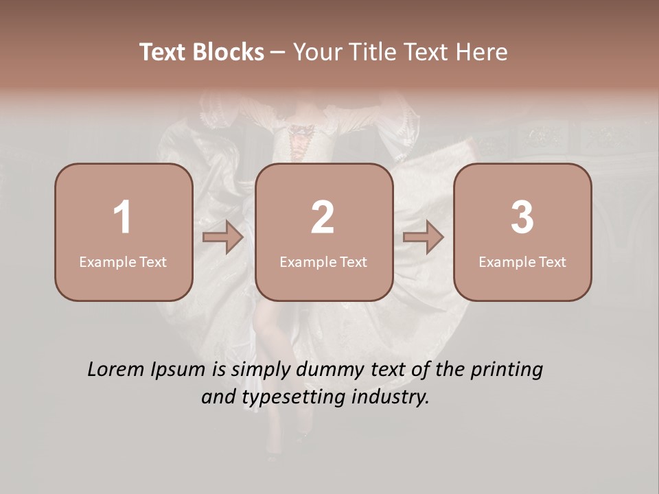 Straight Looking Avantegarde PowerPoint Template