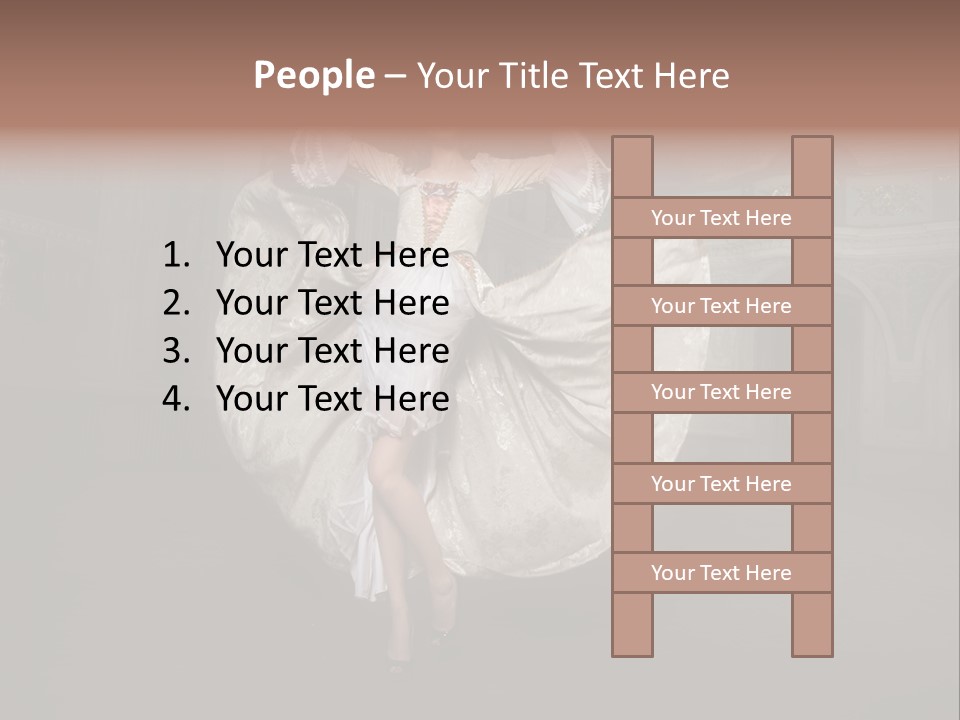 Straight Looking Avantegarde PowerPoint Template