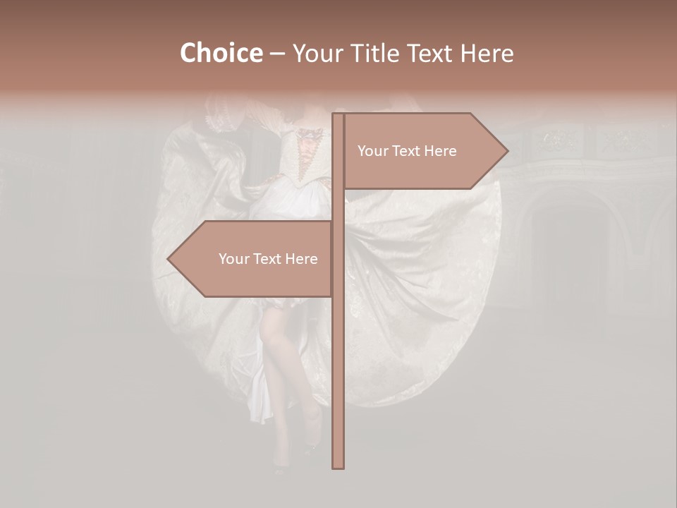 Straight Looking Avantegarde PowerPoint Template