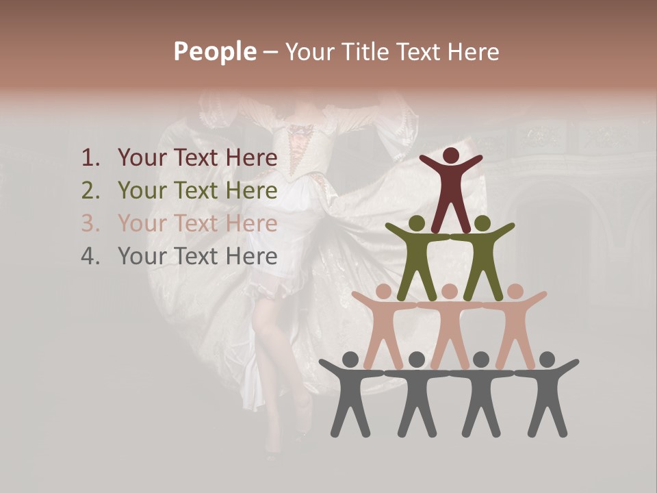 Straight Looking Avantegarde PowerPoint Template