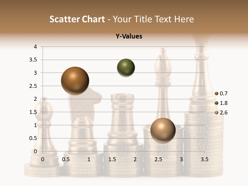 Golden Isolated Marketing PowerPoint Template