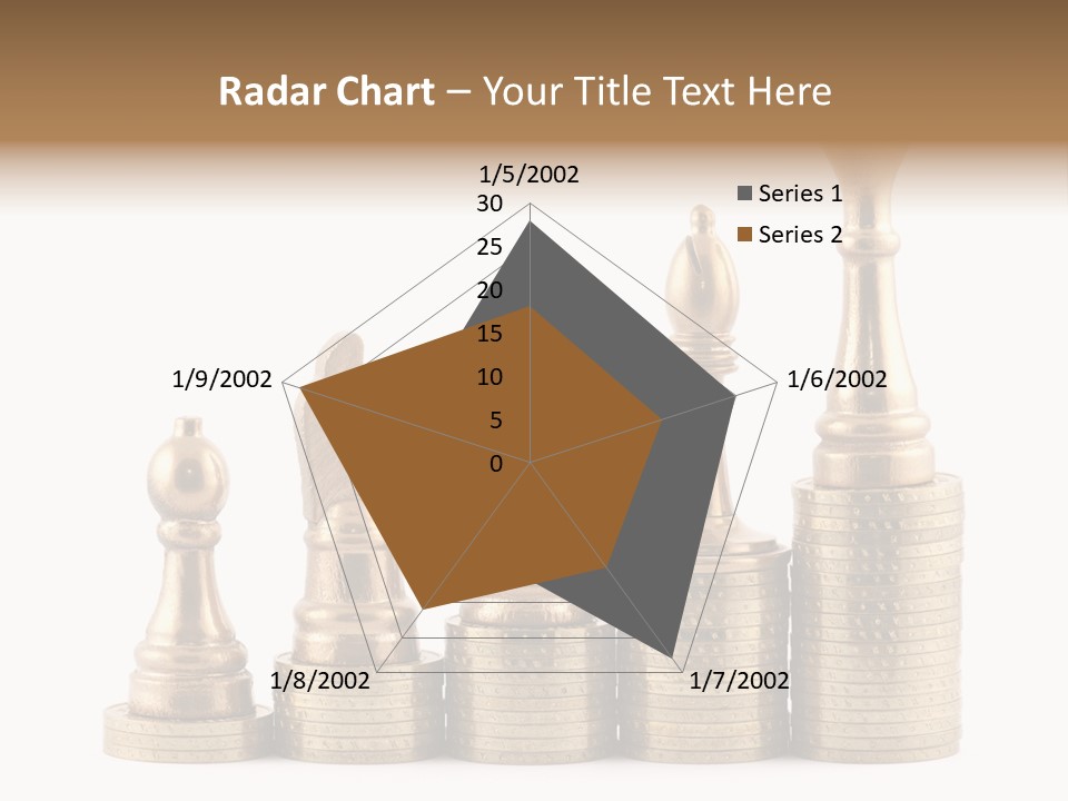 Golden Isolated Marketing PowerPoint Template