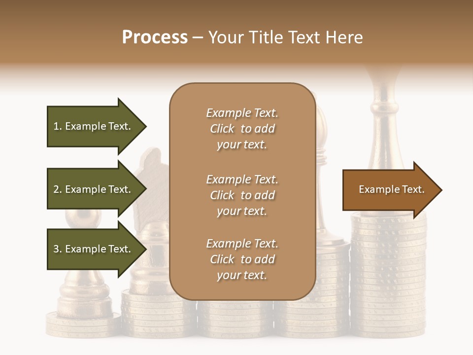 Golden Isolated Marketing PowerPoint Template