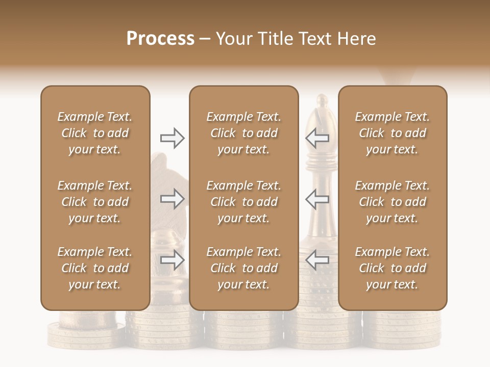 Golden Isolated Marketing PowerPoint Template