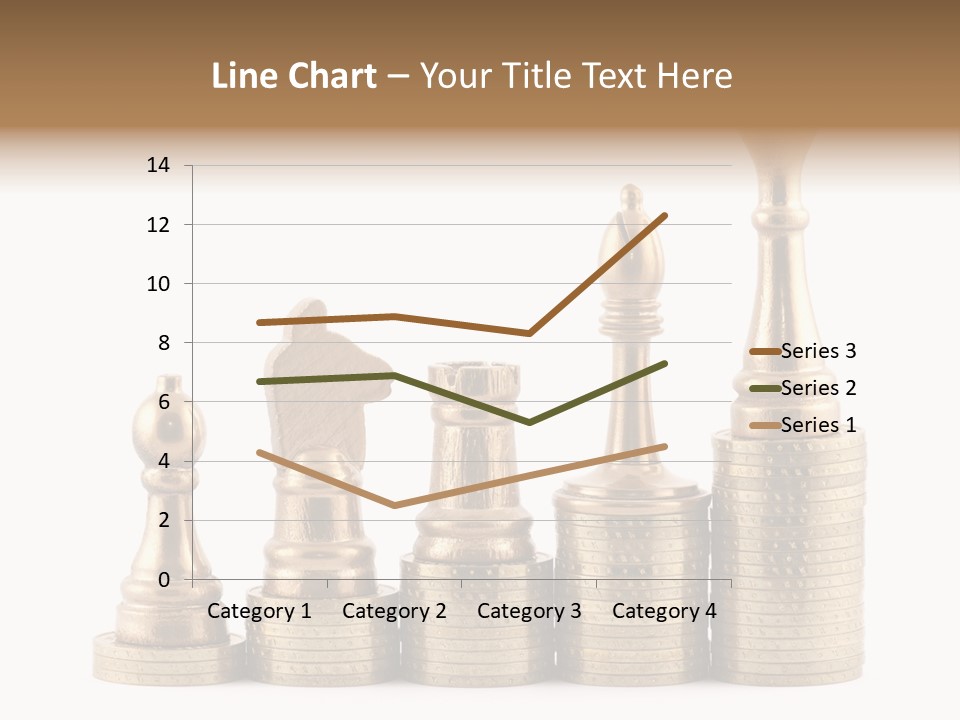 Golden Isolated Marketing PowerPoint Template