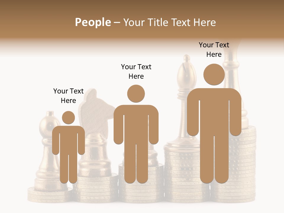 Golden Isolated Marketing PowerPoint Template